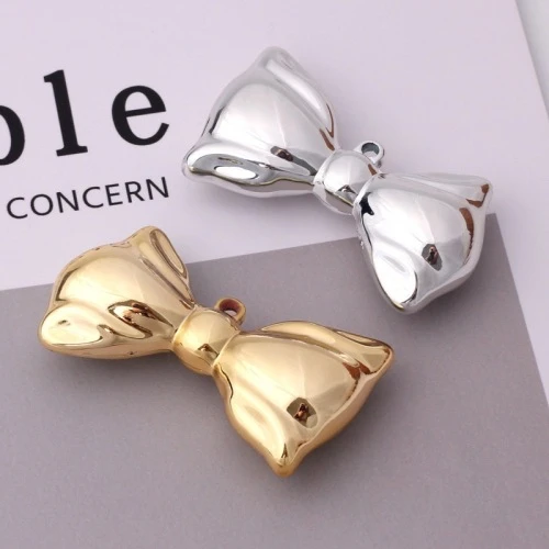 Simple and versatile multi-specification love bow DIY pendant accessories CCB pl